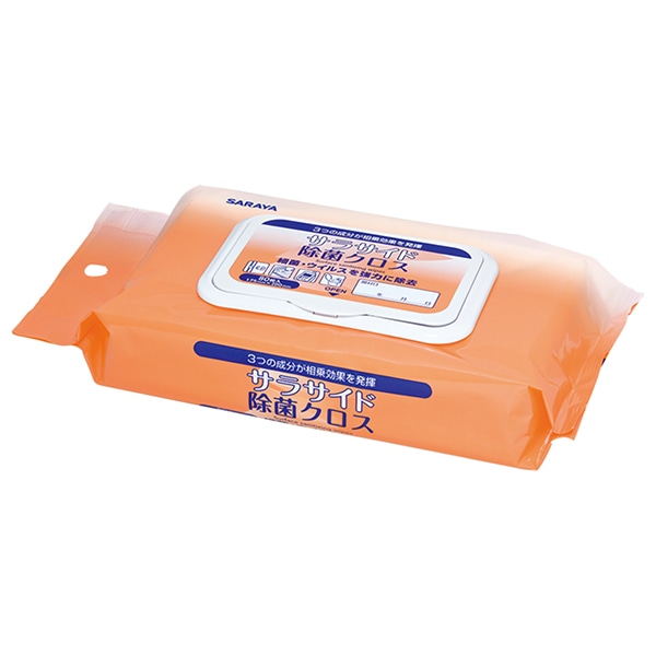 サラヤ｜サラサイド除菌クロス80枚ピロータイプ: サラヤハイジーンショップ