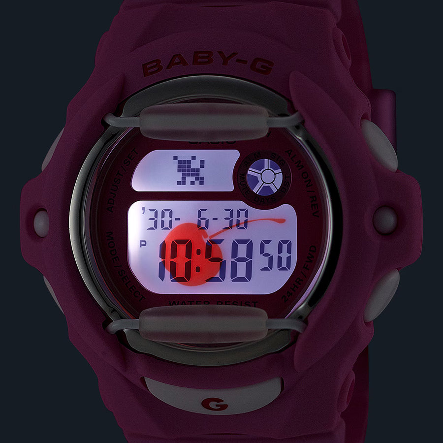 BABY-G チェリーレッドアクセント BG-169CH-4JF レディース 電池式