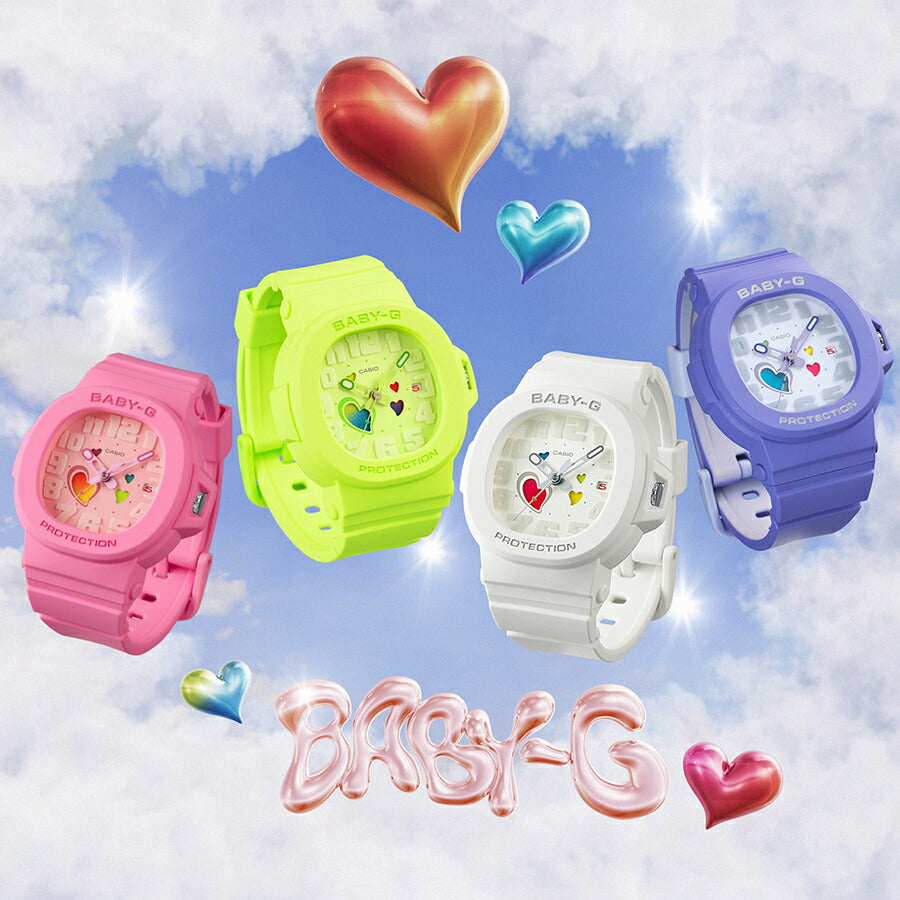 BABY-G プレイフルハーツシリーズ BGA-10-4AJF レディース 電池式
