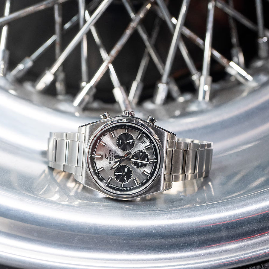 カシオ エディフィス クオーツ クロノグラフ EFB-730DJ-7AJF メンズ