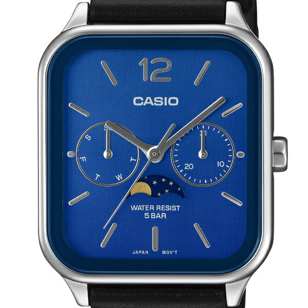 カシオ コレクション 角型 ムーンフェイズ MTP-M305L-2AJF メンズ