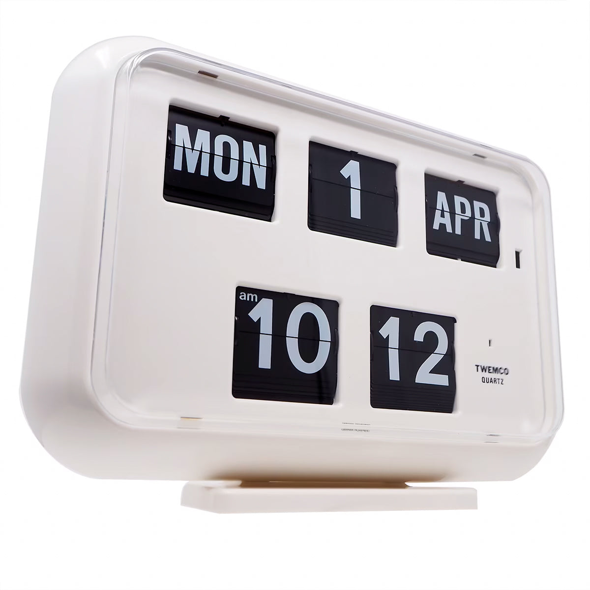 トゥエンコ 掛置兼用 パタパタ時計 フリップクロック パーペチュアル