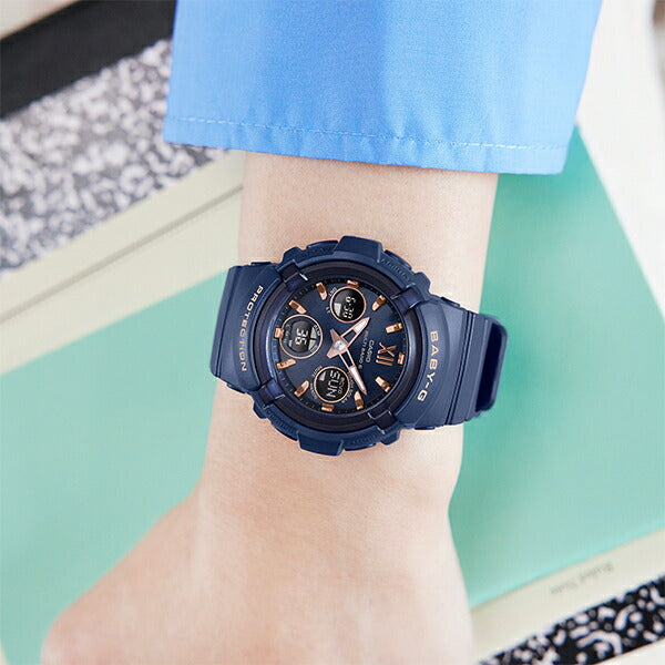BABY-G BGA-2800-2AJF レディース 電波ソーラー アナデジ 樹脂バンド