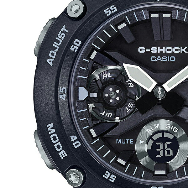 G-SHOCK モノトーンカラー GA-2000S-1AJF メンズ アナデジ カーボン