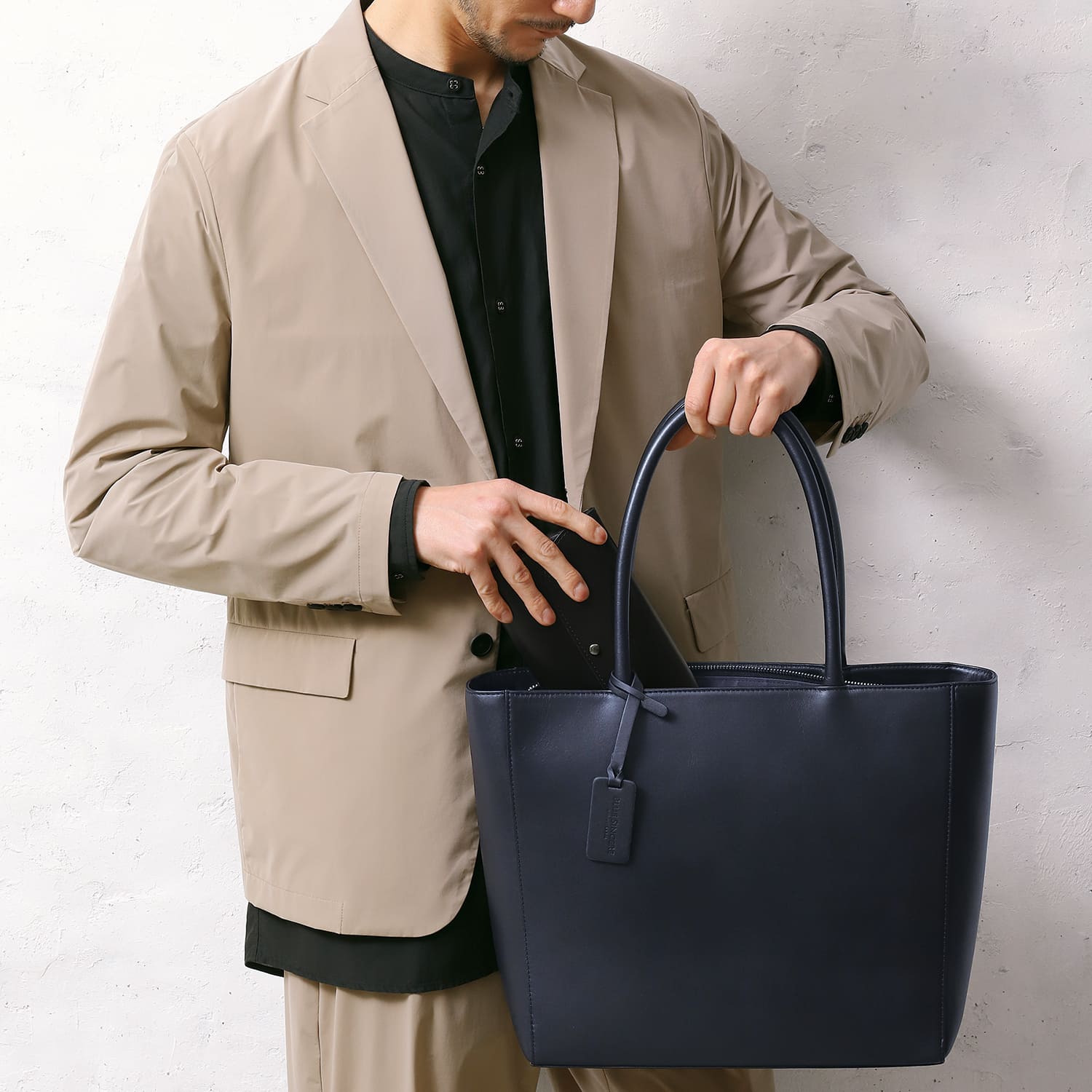 BLUE SINCERE（ブルーシンシア） トートバッグ メンズ 本革 大容量