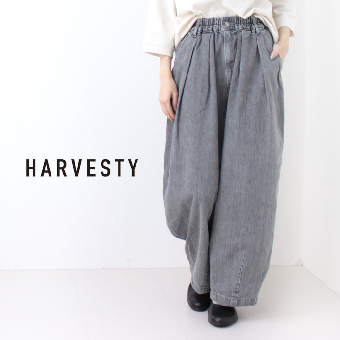 HARVESTY（ハーベスティ） HARVESTY 10ozブラックデニムサーカスパンツ