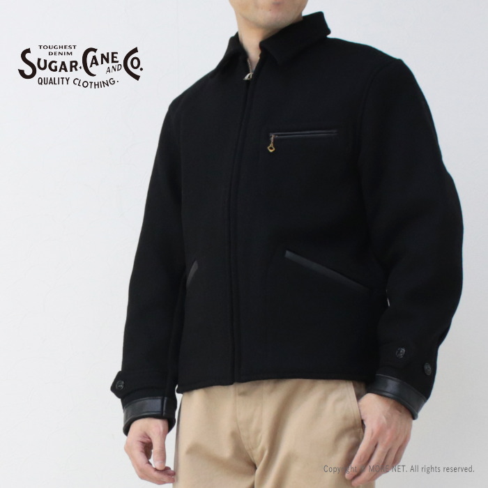 SUGAR CANE シュガーケーン 30ozウールメルトン スポーツジャケット