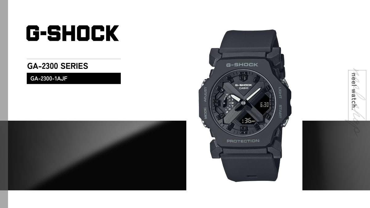 G-SHOCK Gショック アナデジ 腕時計 カシオ CASIO GA-2300-1AJF 小型化