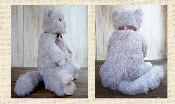 Cuddly Cuddly(カドリー） 猫のぬいぐるみ CoCo（ココ） 猫グッズ 猫