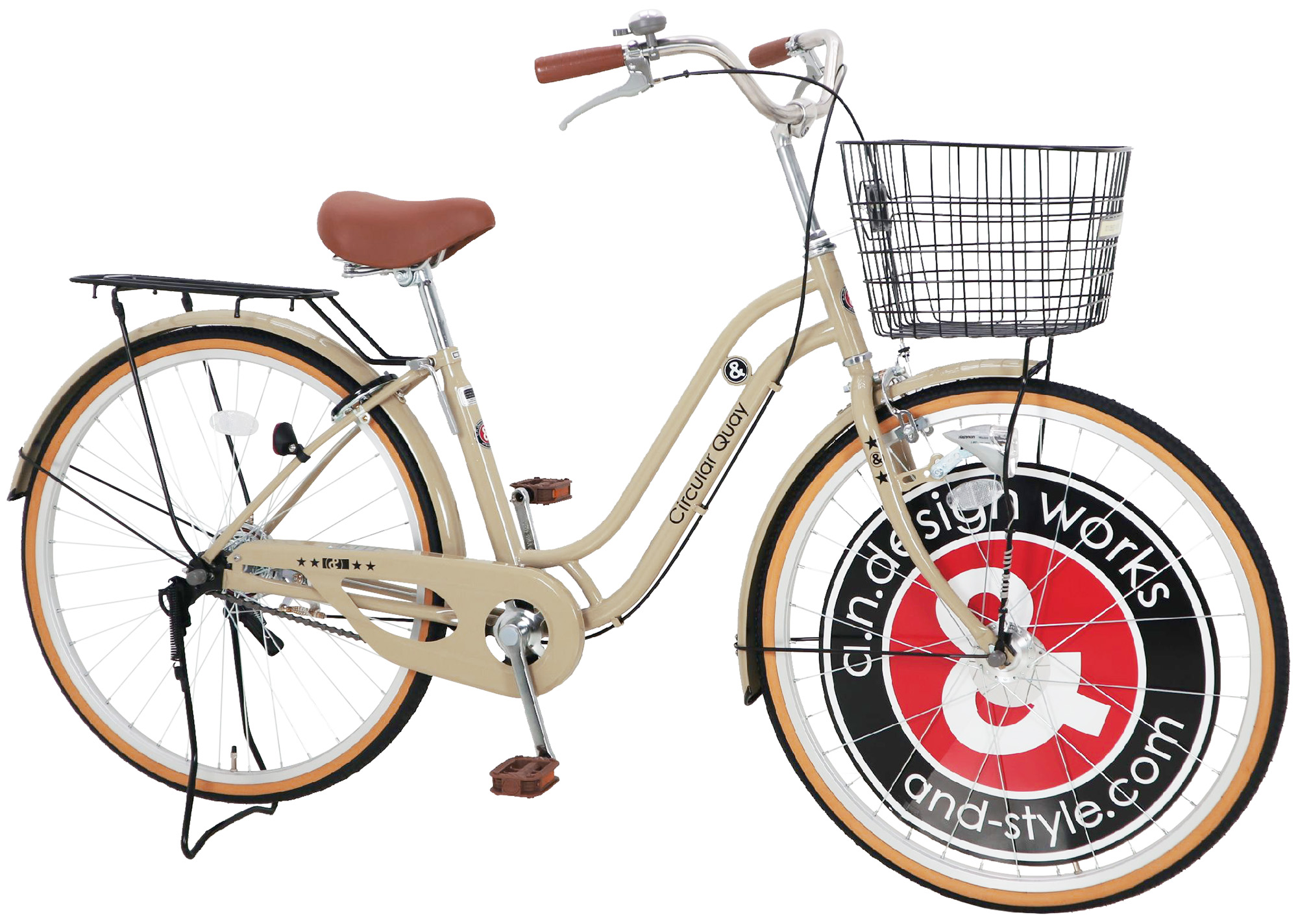 a.n.design-works 訳あり大特価 完全組立ヤクシン 自転車 26インチ