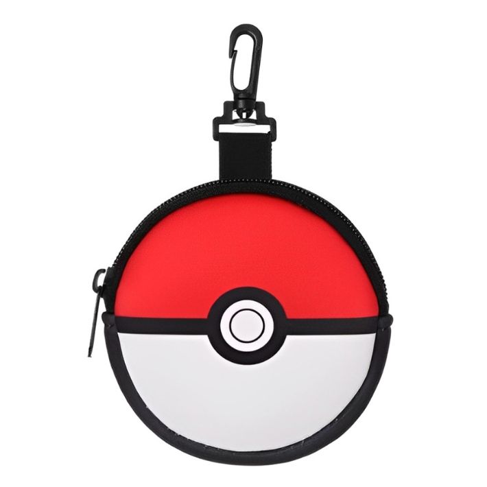 ポケモン モンスターボール ポーチ 小物入れ カラビナ付き ミニ財布