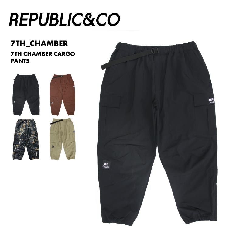 Republic & Co/リパブリック メンズ スノーパンツ 7TH CHAMBER CARGO