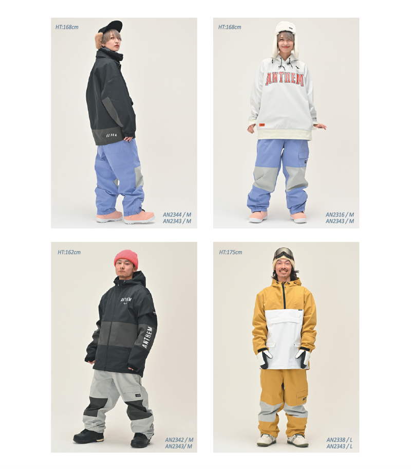 ○ 23-24 ANTHEM TRIVIUM PANTS LILAC AN2343 アンセム スノボウェア