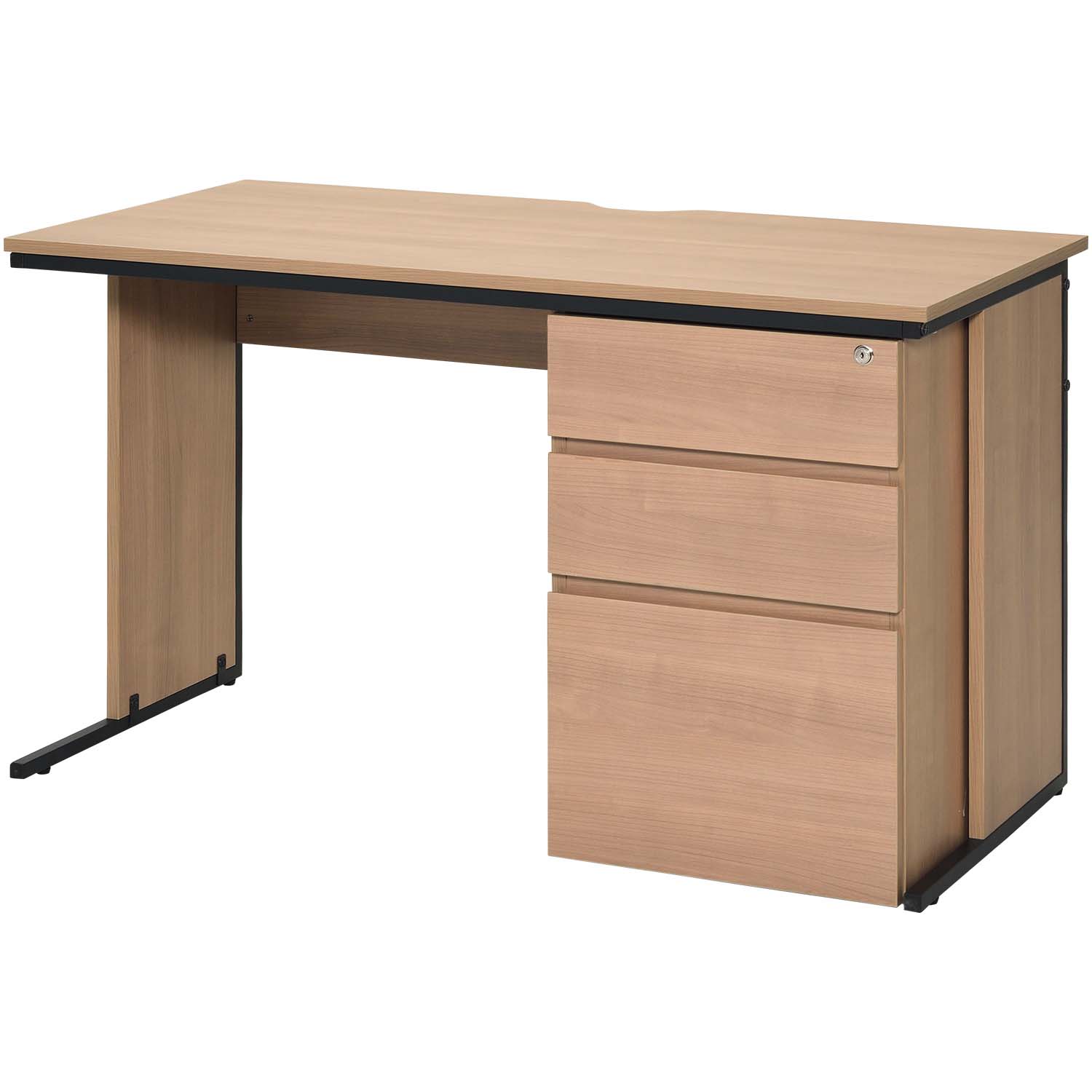 オフィスコム 法人様限定 オフィスデスク 片袖机 幅1200×奥行600mm