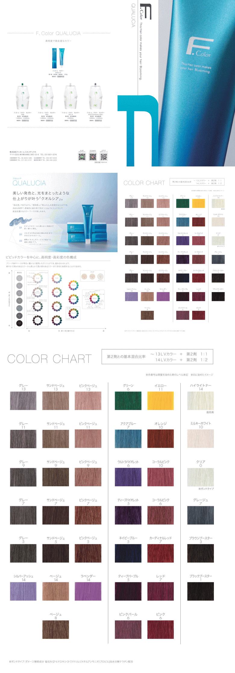 爆買 フィヨーレ FIOLE クオルシア カラー 120g カーディナルレッド 7