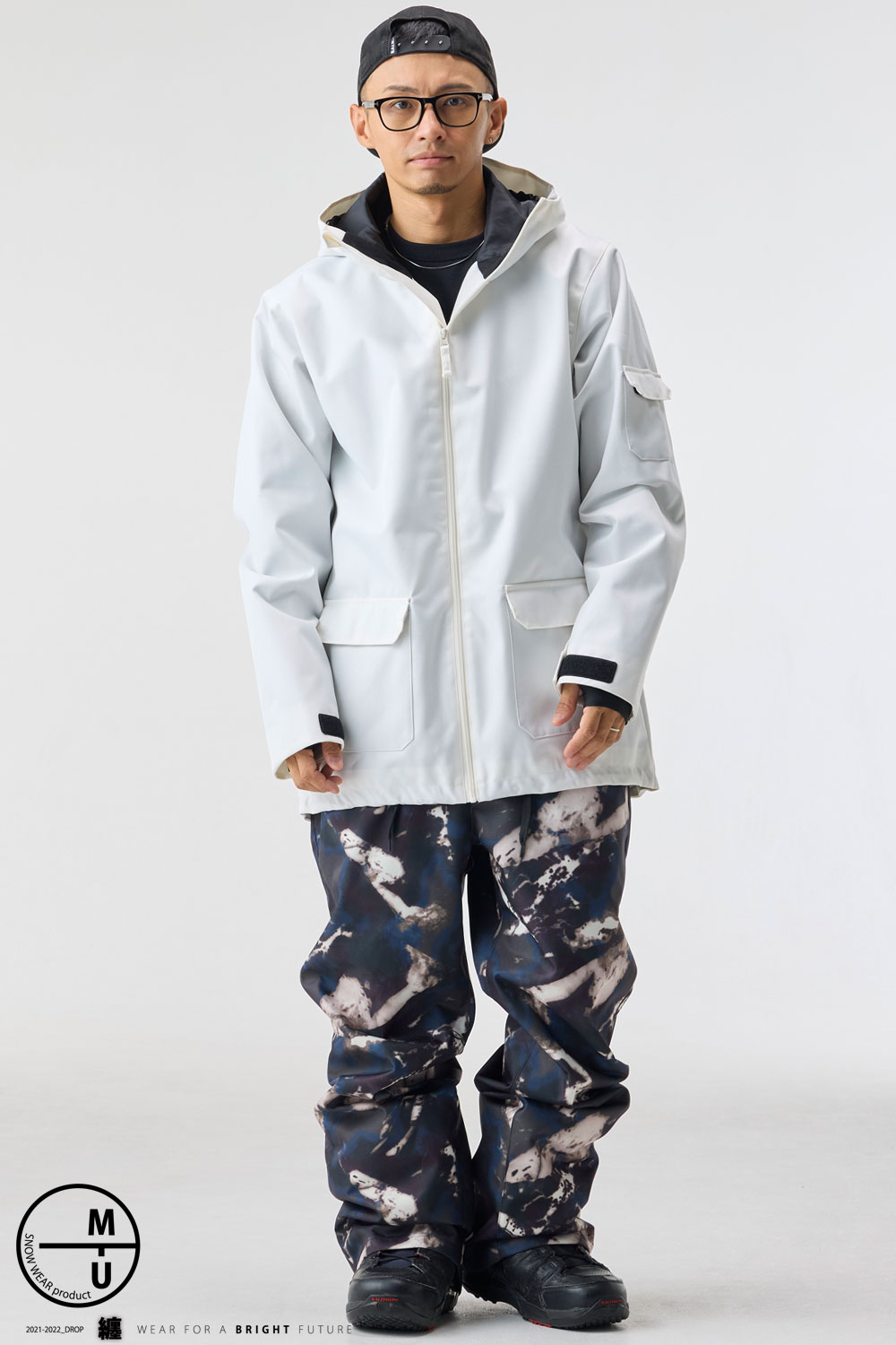 リアリズム スノーボード ウェア メンズ レディース 上下セット スノボ