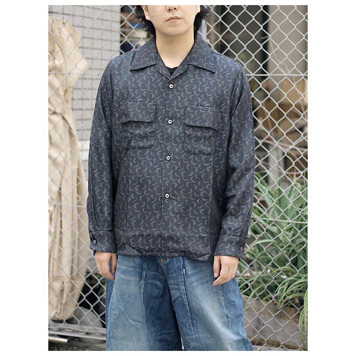 ニードルズ NEEDLES クレセント ジャガード クラシック シャツ Classic