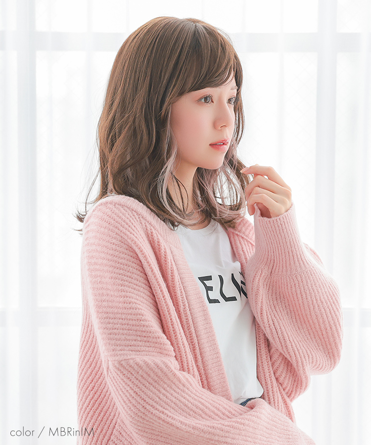 AQUADOLL VENUS ウィッグ 女性 ミディアム インナーカラー 医療用