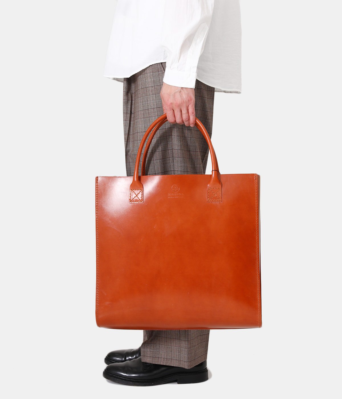 GLENROYAL（グレンロイヤル） ： BRIDLE LEATHER BIG TOTE BAG / 全2色