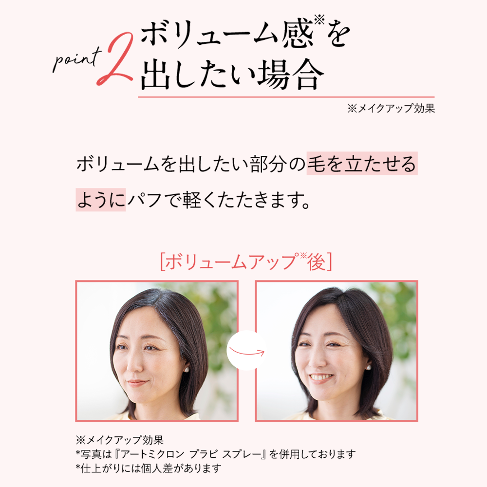 アートネイチャー 白髪隠し 薄毛 女性 アートミクロン プラビ パウダー