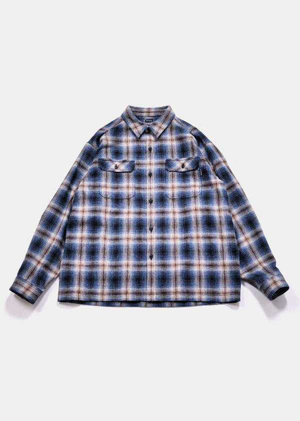 APPLEBUM（アップルバム） シャツ APPLEBUM Melange Check Nel Shirt