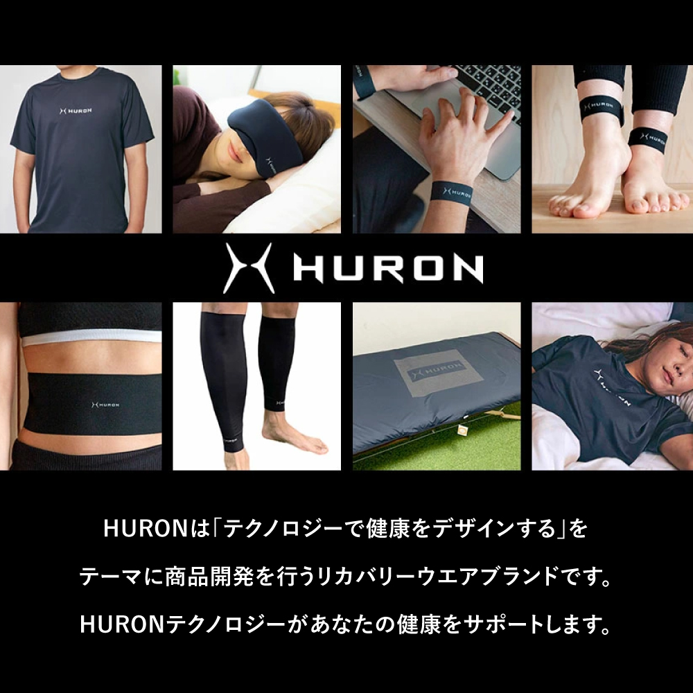 Tシャツ 半袖 ヒューロン ヒューロンリカバリー リカバリーウエア