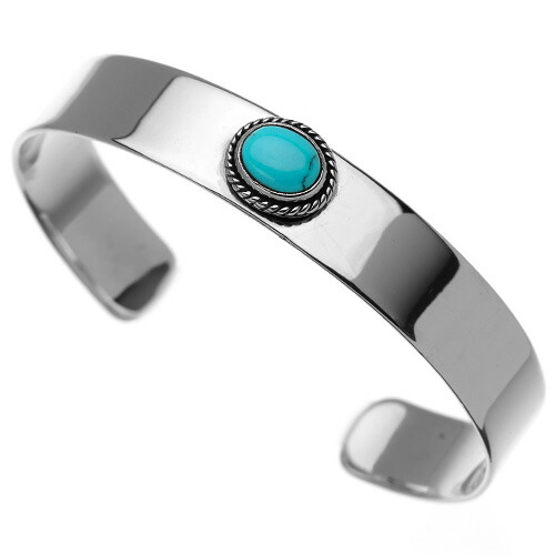 Binich（ビニッチ） ブレスレット メンズ シルバー925 ターコイズ