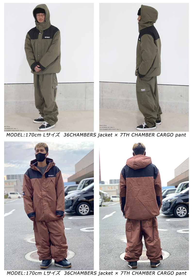 23-24 REPUBLIC &CO/リパブリック 36CHAMBERS jacket メンズ