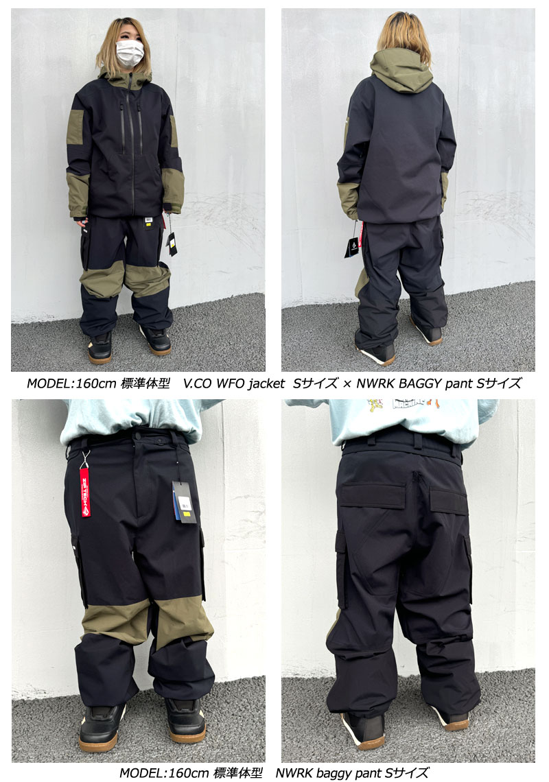 VOLCOM（ボルコム） 24-25 VOLCOM/ボルコム NWRK BAGGY pant 着用説明