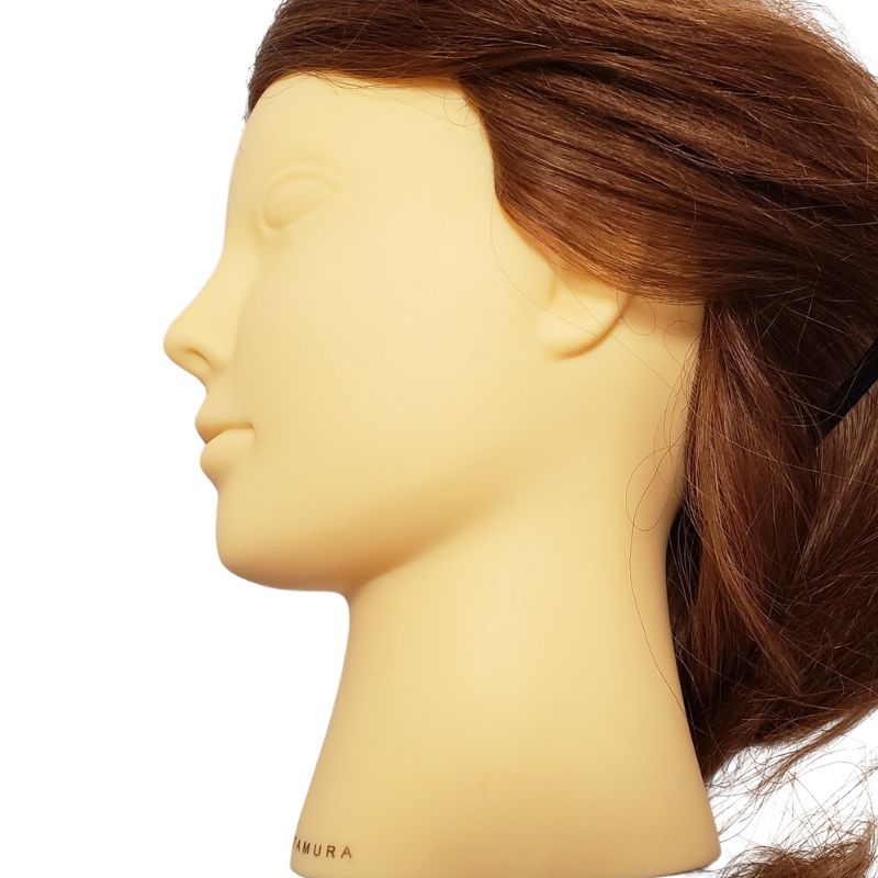 美容師 人毛100％ ヘアアレンジ セットアップウィッグ 茶髪 キタムラ