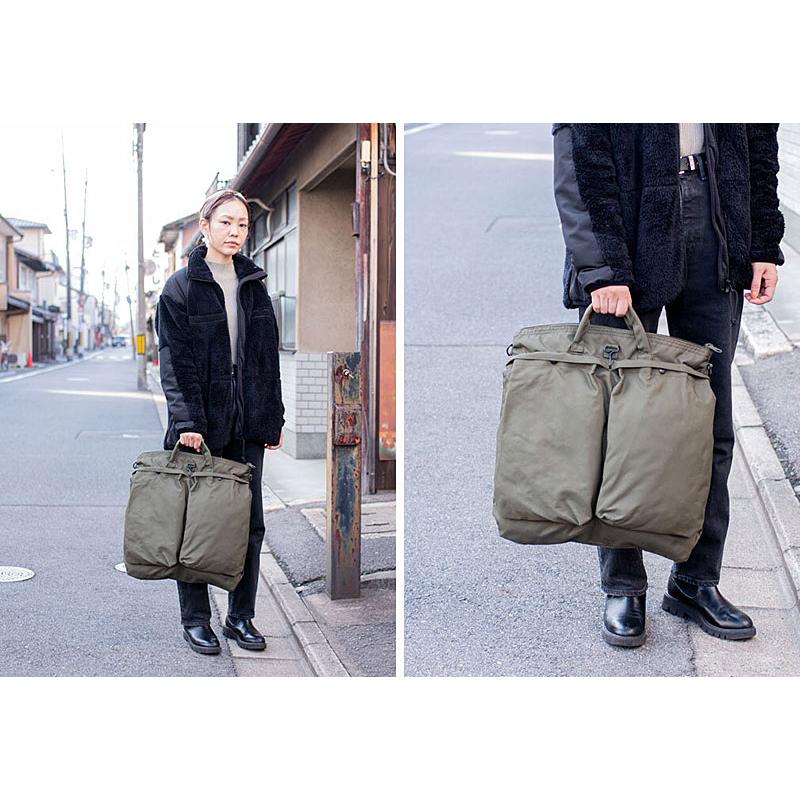 U.S.タイプヘルメットバッグ （ブラック） ストラップ付き □ アメリカ