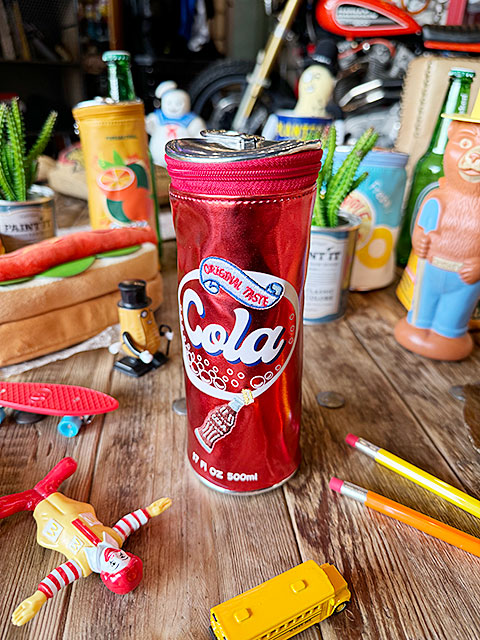 ヤップ フードパッケージシリーズ コーラ缶 ポーチ ペンケース 小物