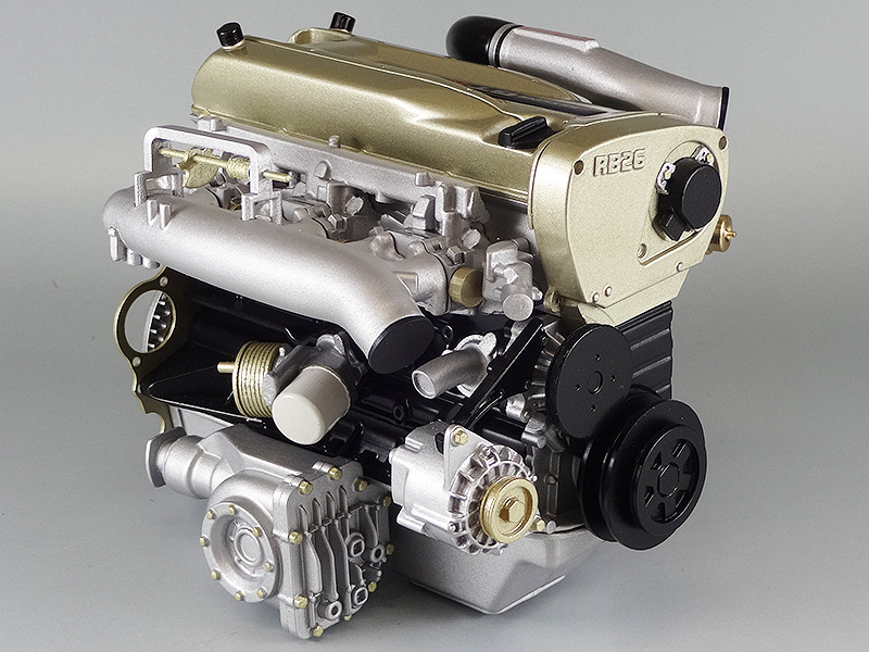 日下エンジニアリング 1/6スケールエンジンモデル RB26DETT BNR34 Nur