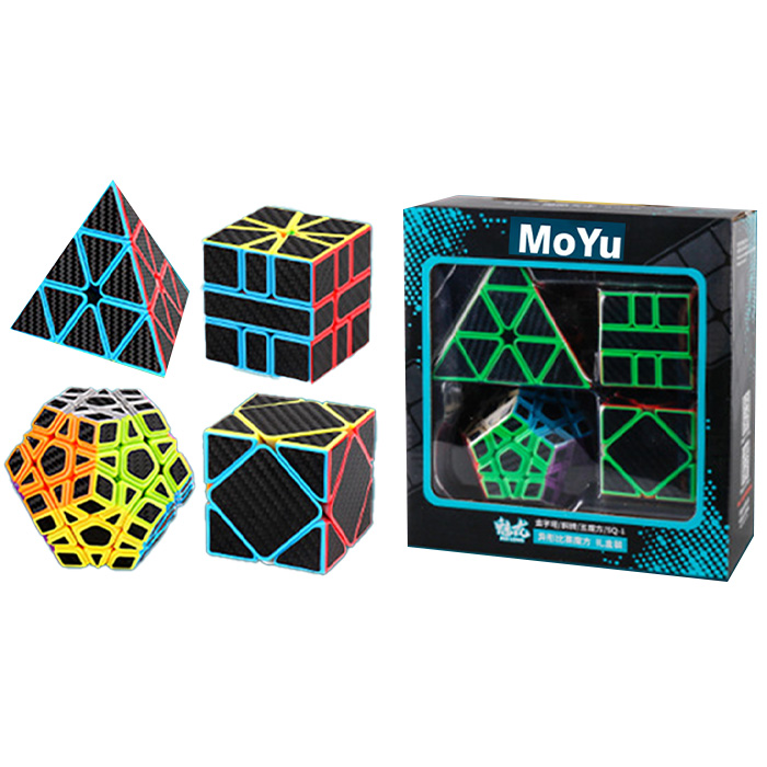 ラッピング無料】 ルービックキューブ Moyu 4点セット 誕生日
