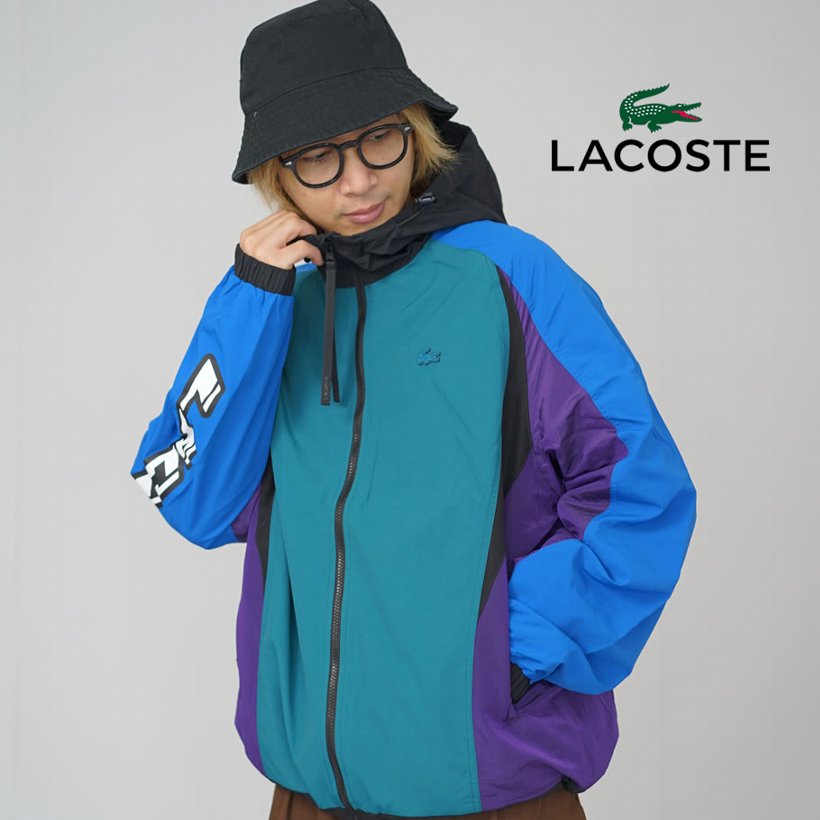 LACOSTE（ラコステ） ウインドブレーカー トラックジャケット メンズ