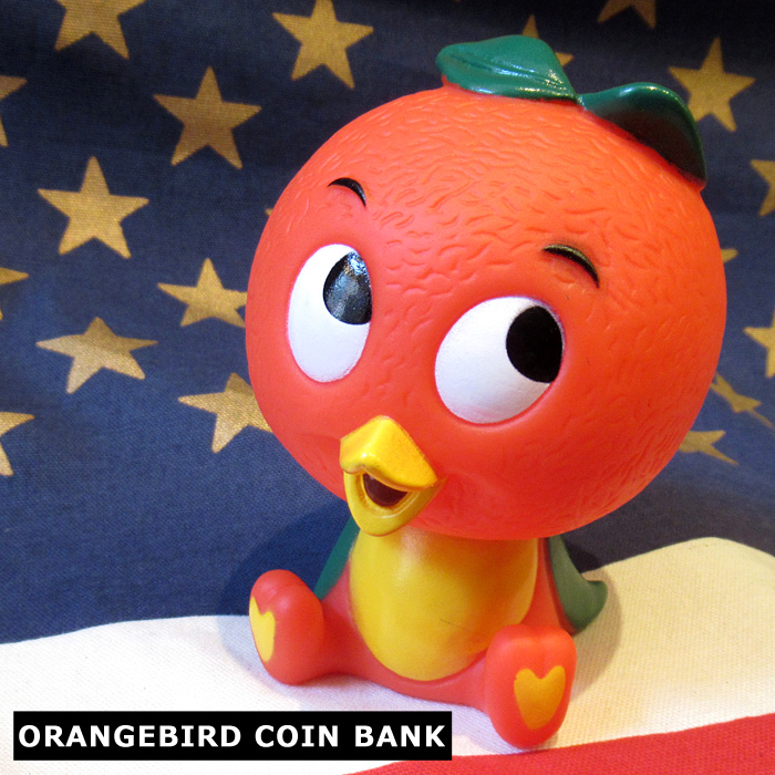 貯金箱 コインバンク オレンジバード アメキャラ プレゼント