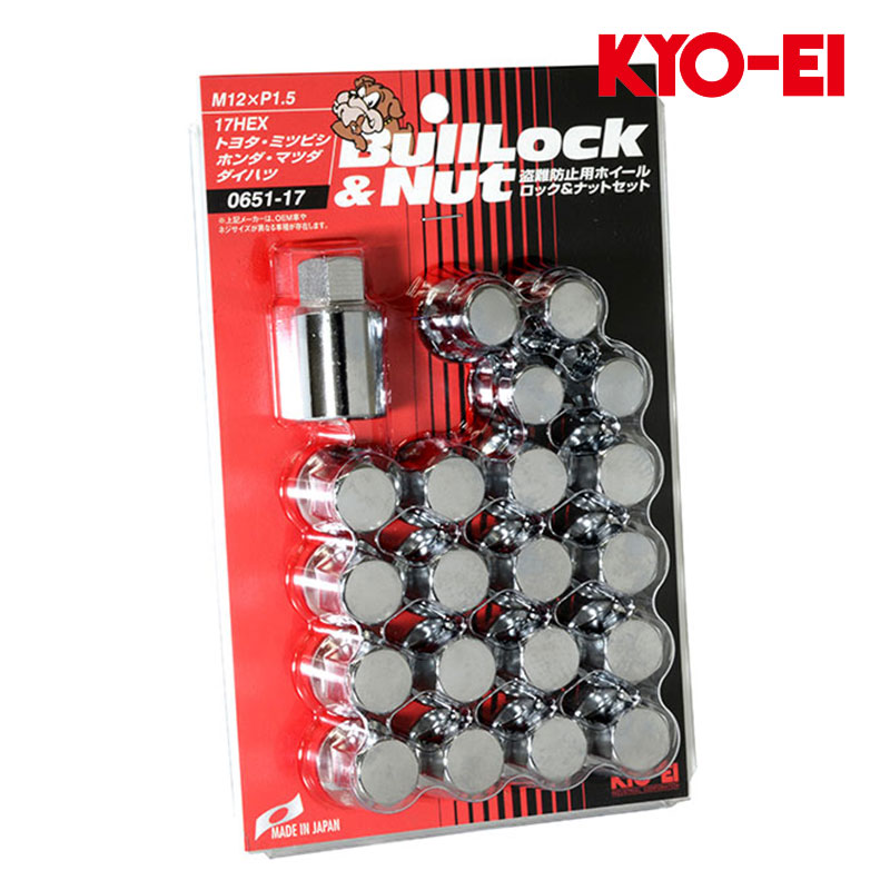 KYO-EI シビックTYPE-R ホイールナット FD2 M12xP1.5 テーパー座用