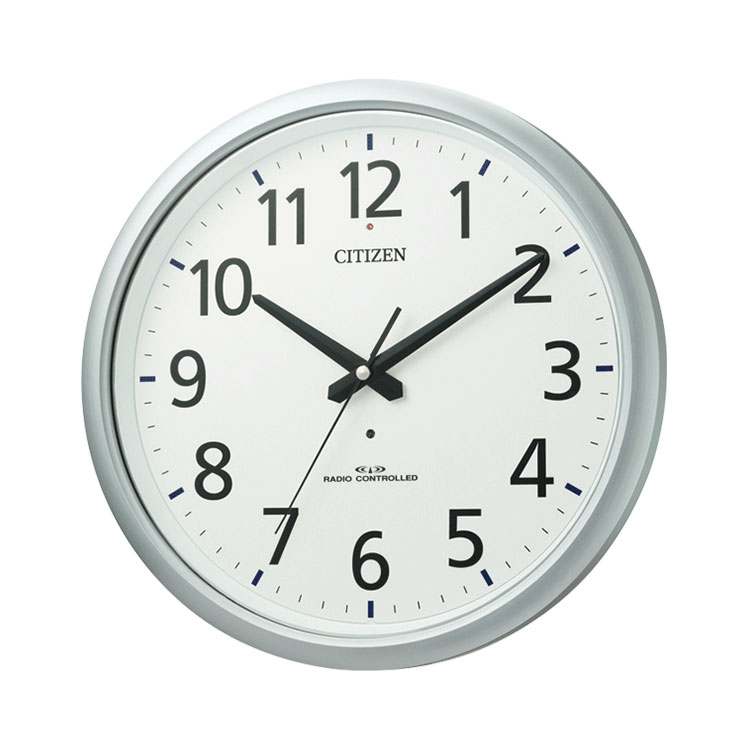 CITIZEN（シチズン） リズム時計 電波掛時計 防水時計 スペイシー