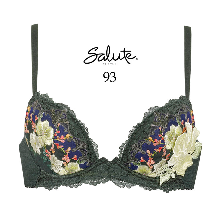 サルート（SALUTE） ワコール 93G フロントエックス ブラジャー FRONT