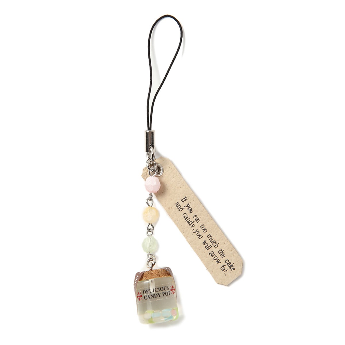 ストラップ 財布 スマホ 携帯 食品サンプル かわいい 小さなお菓子の