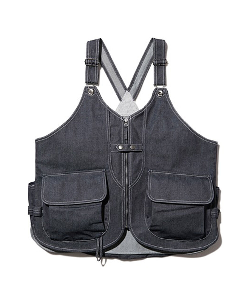スノーピーク タキビベスト 焚火ベスト TAKIBI Denim Vest Snow Peak
