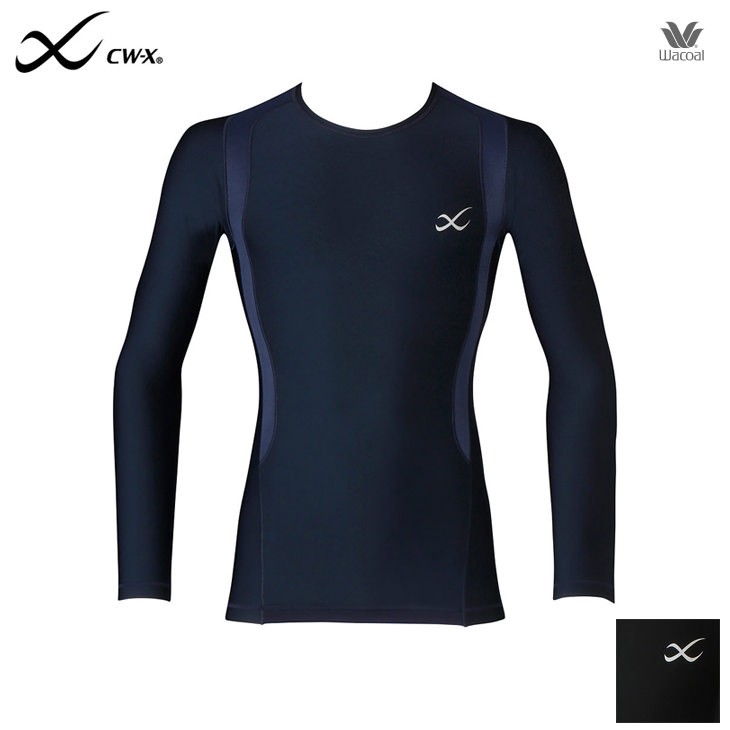 CW-X 柔流 CWX ワコール メンズ 着圧インナー 保温 ホットタイプ 長袖