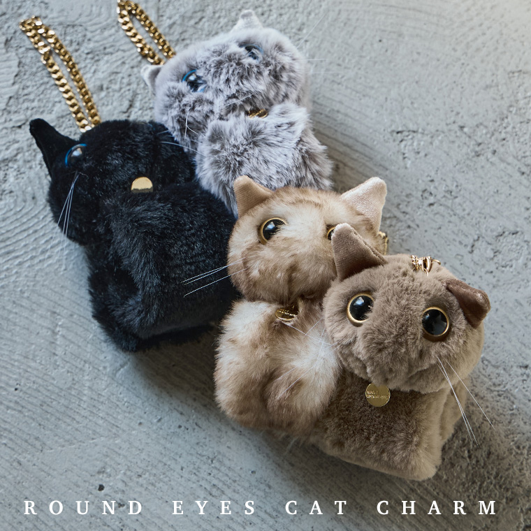 Fashion Letter（ファッションレター） ふわふわファーまんまる目猫