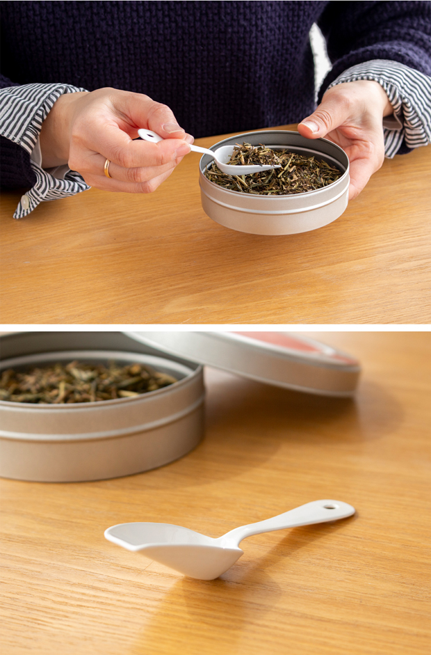 3/5はポイント10倍／ ミニスコップ 琺瑯 ホーロー カトラリー Blanc