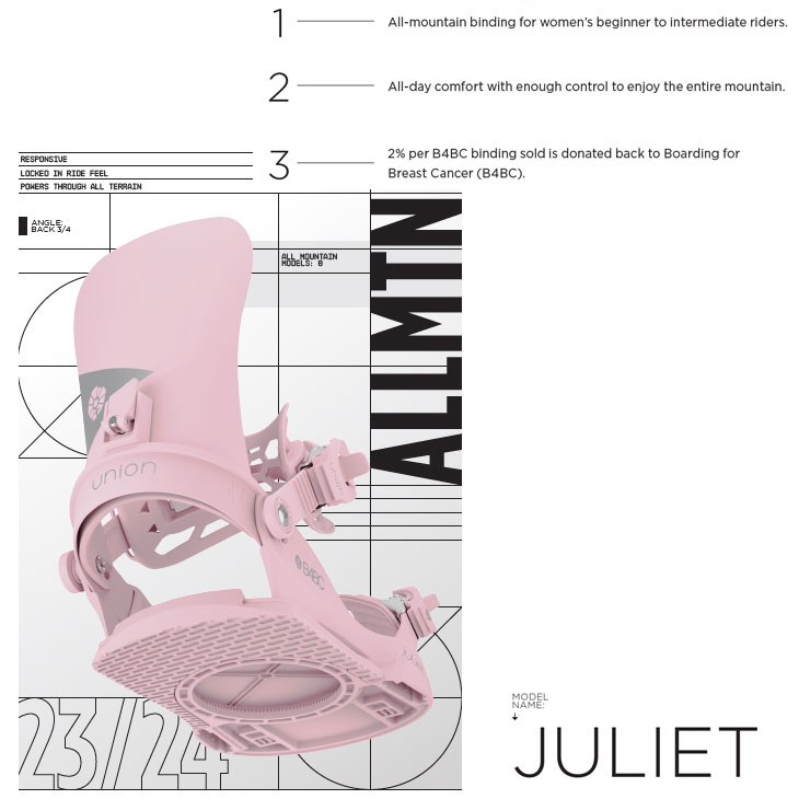 UNION BINDING 23-24 UNION ユニオン ビンディング バインディング