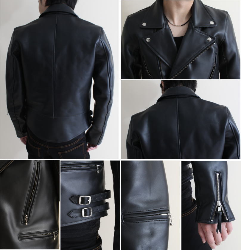 フリーダムレザー ライダースジャケット 革ジャン メンズ レザー