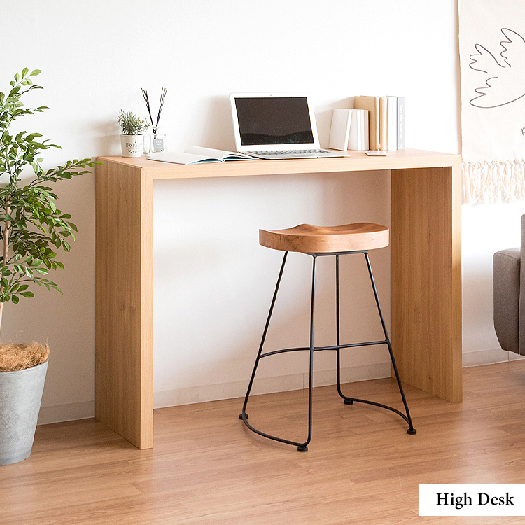 カウンターテーブル ハイテーブル 幅120cm 奥行40cm 高さ90cm スリム