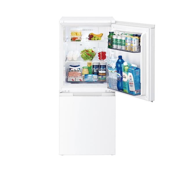 中古美品2024年製 SHARP シャープ 単身用 SJ-D15P-W 左開き可 シャープ