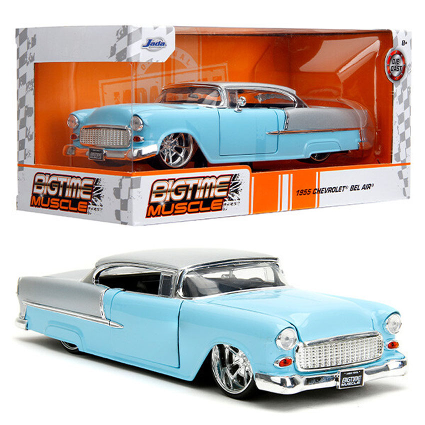Jada シボレー ベルエア 1955 Chevrolet Bel Air 1/24 レトロミニカー
