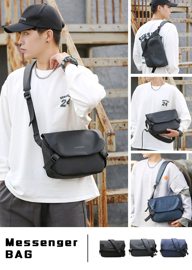 メッセンジャーバッグ A4 B4 収納 大容量 ショルダーバッグ メンズ